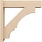 Ekena Millwork 5 1/2-in W x 22-in D x 22-in H Balboa Block Rough Cedar Woodgrain TimberThane Outlooker, Primed Tan OUTUR055X22X22BOA44RCPR - alternate 4